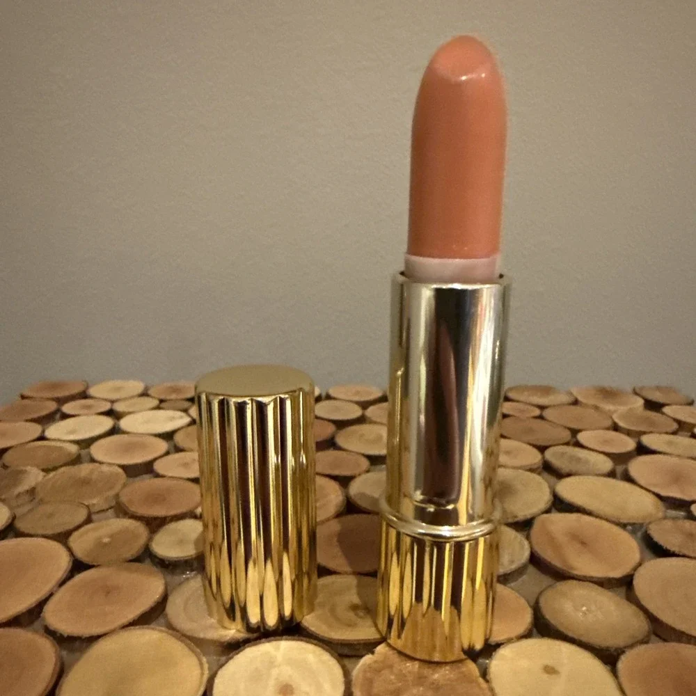 NEW ESTEE‎ LAUDER ALL-DAY LIPSTICK MOCHA PINK - GOLD TUBE